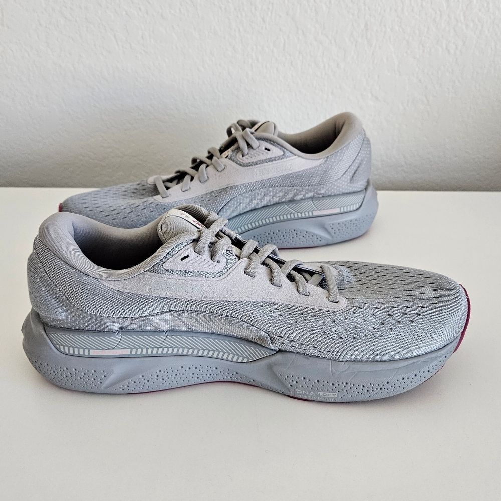Brooks | Adrenaline GTS 24 Alloy/White/Zephyr Sneakers Shoes Women 10.5 Wide (D) - Picture 4 of 10